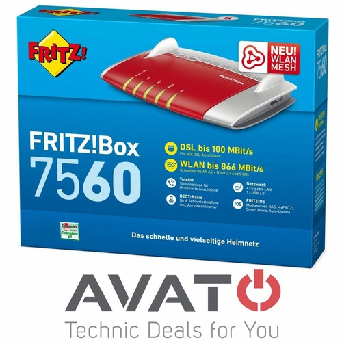 Avm fritzbox 7560 vdsl dsl - fritzbox,