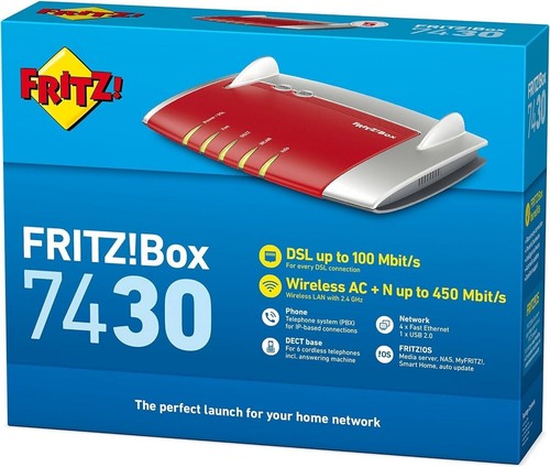 Avm fritzbox 7430 - 7430, router